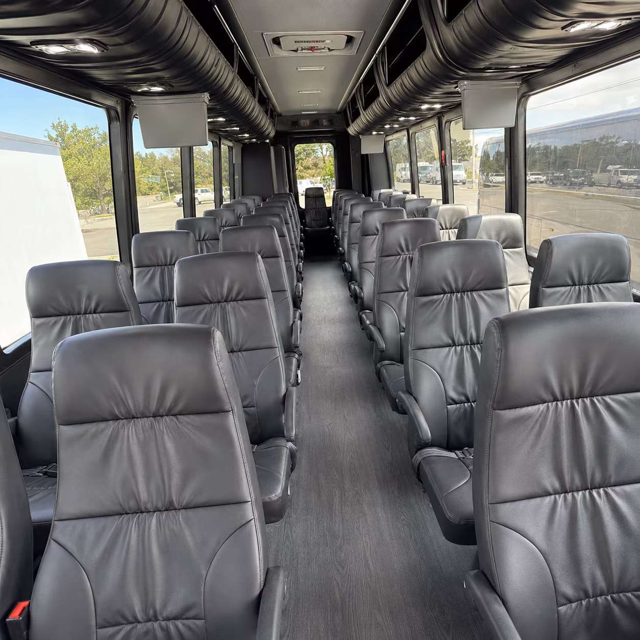 eagan airport transportation onboard seating