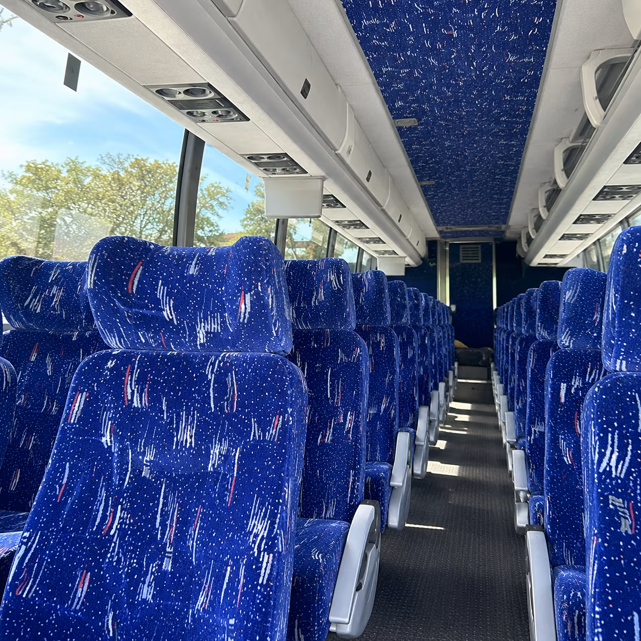 eagan charter bus interior gallery