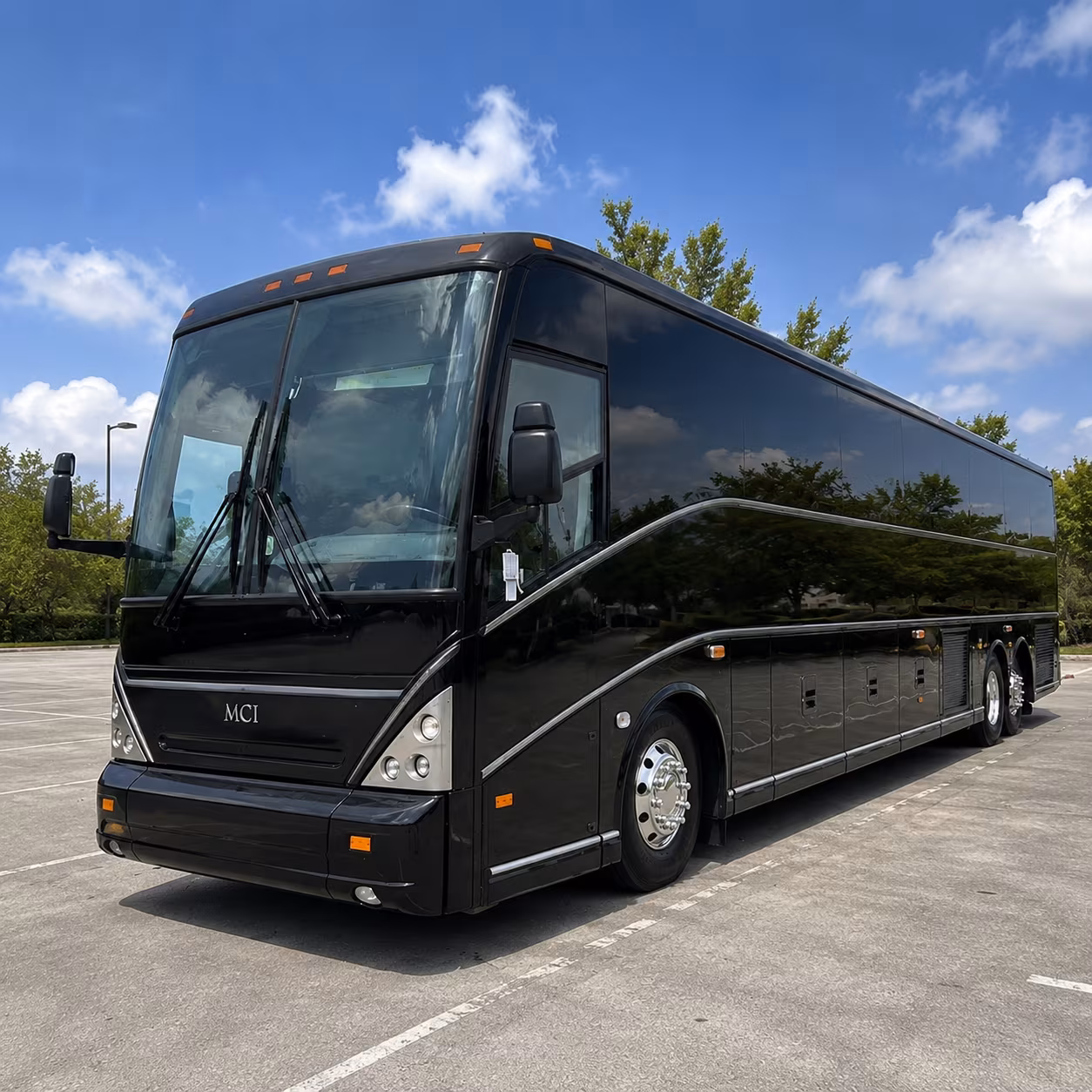 eagan charter bus rental exterior