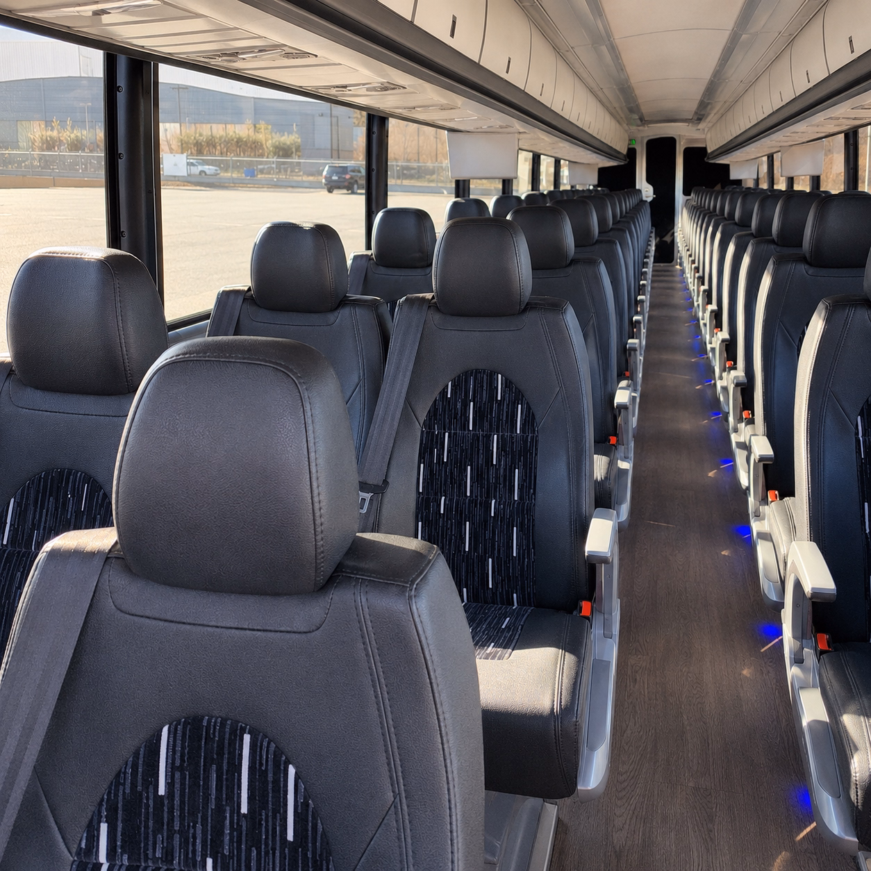 eagan charter bus rental inside
